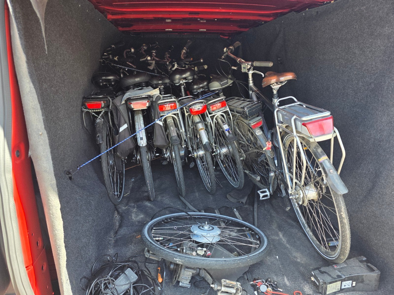 10 elektrische fietsen te koop - deels rijdend, deels defect, Ophalen of Verzenden