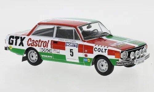 VOLVO 142 NO.5 1000 LAKES RALLY 1973, Hobby en Vrije tijd, Modelauto's | 1:43, Ophalen of Verzenden, Nieuw, Auto, Overige merken