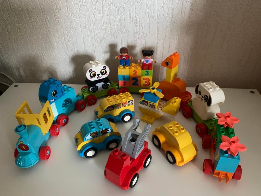 Verzameling Duplo: mijn eerste creaties, Kinderen en Baby's, Speelgoed | Duplo en Lego, Ophalen of Verzenden, Gebruikt, Duplo