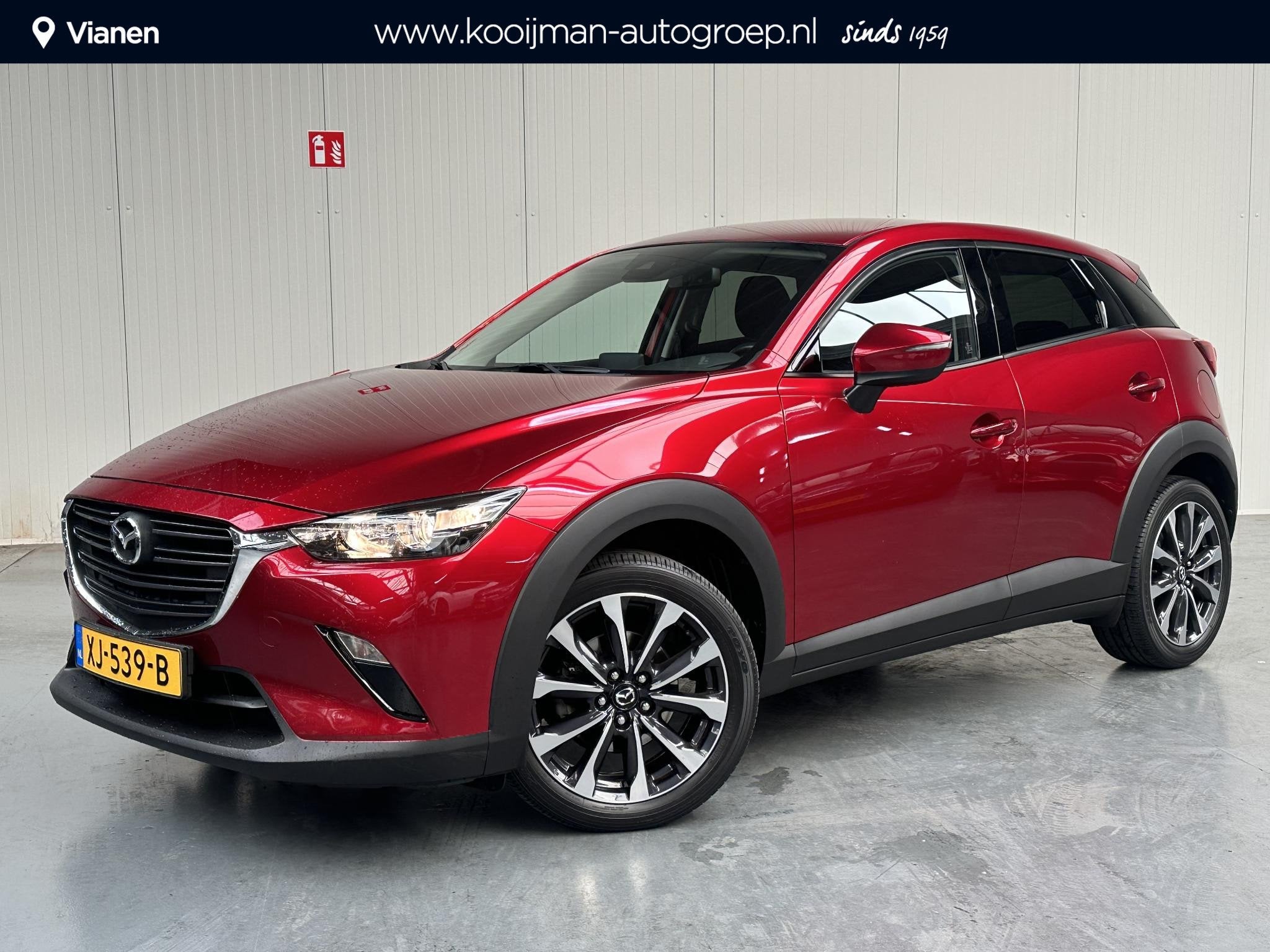 Mazda CX-3 2.0 SkyActiv-G 120 Sport Selected, Auto's, 1998 cc, Stof, 4 cilinders, Origineel Nederlands