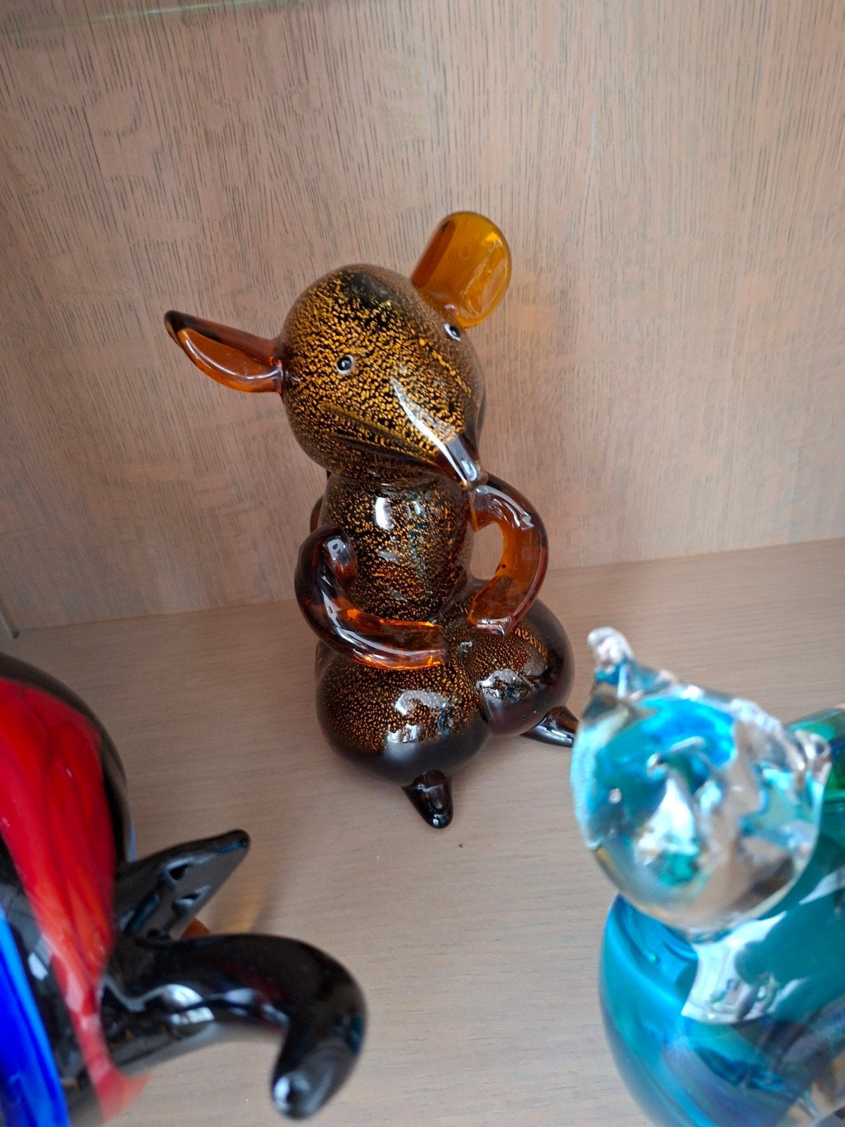 glazen muis, Ophalen