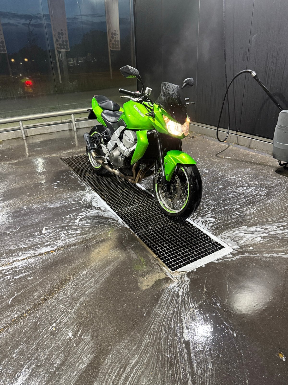 Kawasaki Z750 Groen - Nette Naked Bike, Motoren, Sportuitlaat, 4 cilinders, Motorrijbewijs A, Gebruikt
