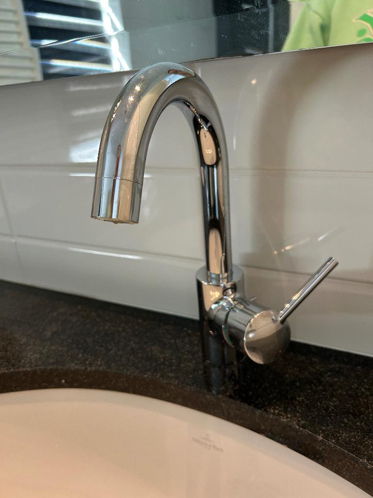 Kraan Grohe (badkamer of keuken) 2 stuks, Doe-het-zelf en Verbouw, Sanitair, Ophalen, Zo goed als nieuw, Chroom, Kraan