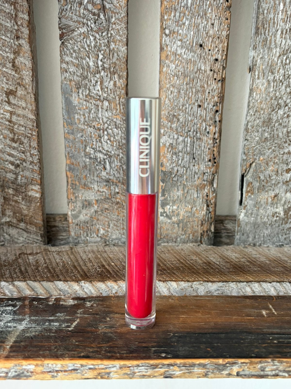 Clinique Pop Lipgloss 04 Juicy Apple pop, Ophalen of Verzenden, Zo goed als nieuw, Roze, Lippen