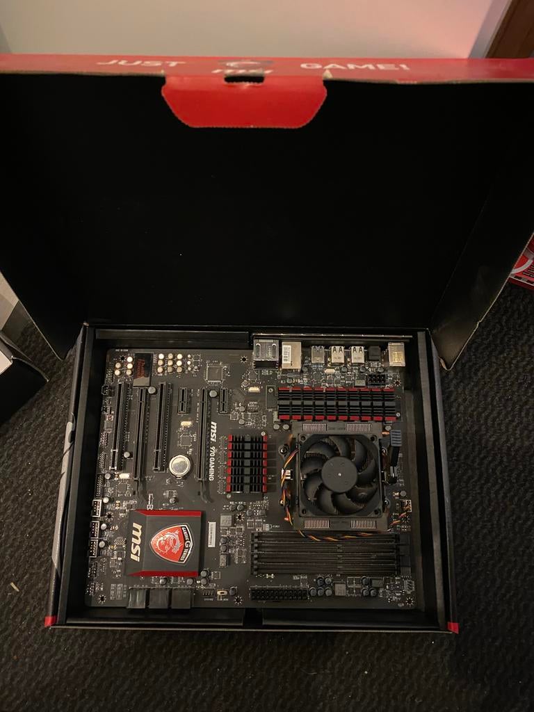 MSI 970 Gaming Moederbord, Ophalen of Verzenden, Zo goed als nieuw, AMD, DDR3