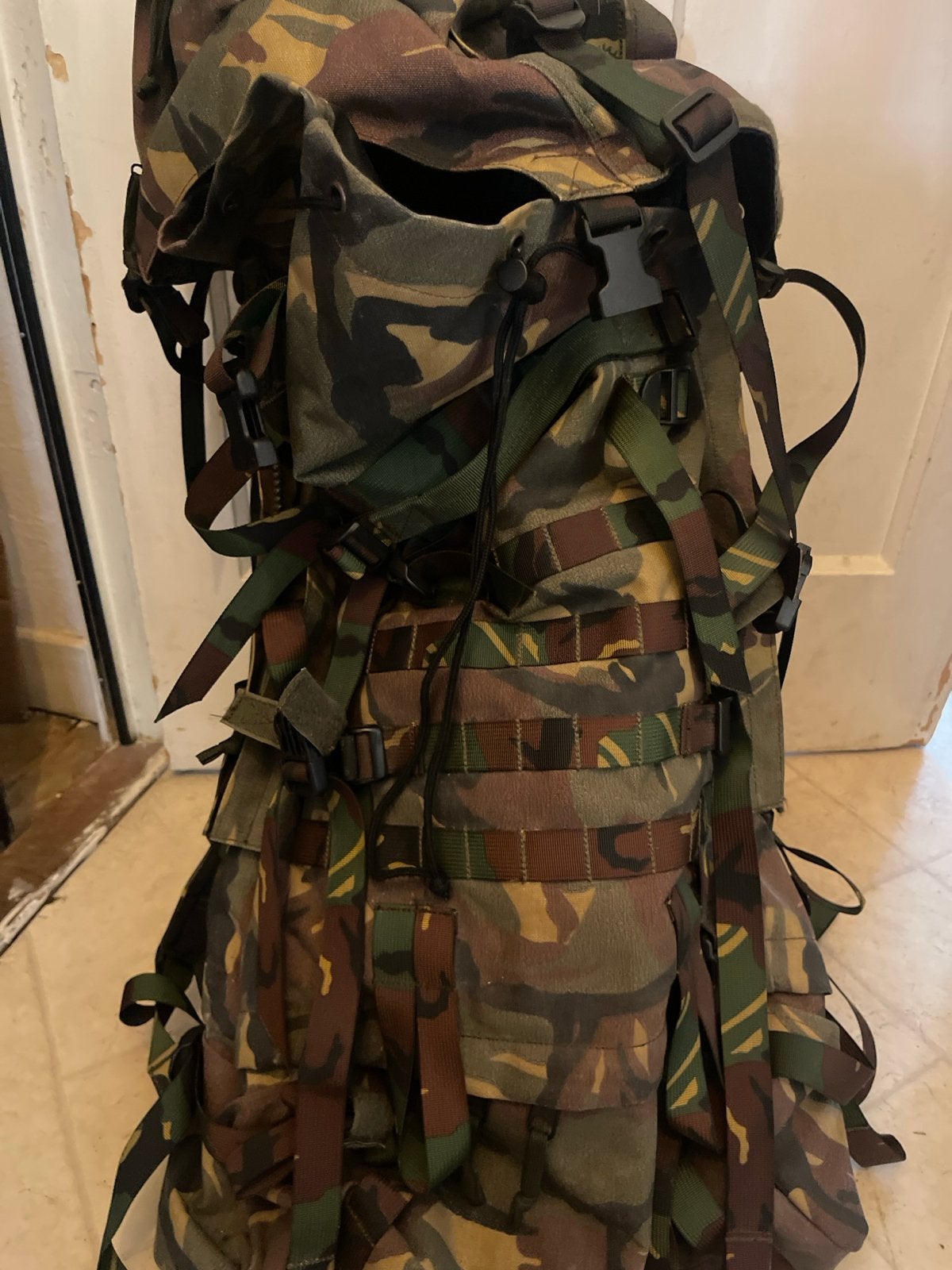 Originele ARWY Nederlandse Legerrugzak Woodland Camo, Ophalen of Verzenden, Nieuw