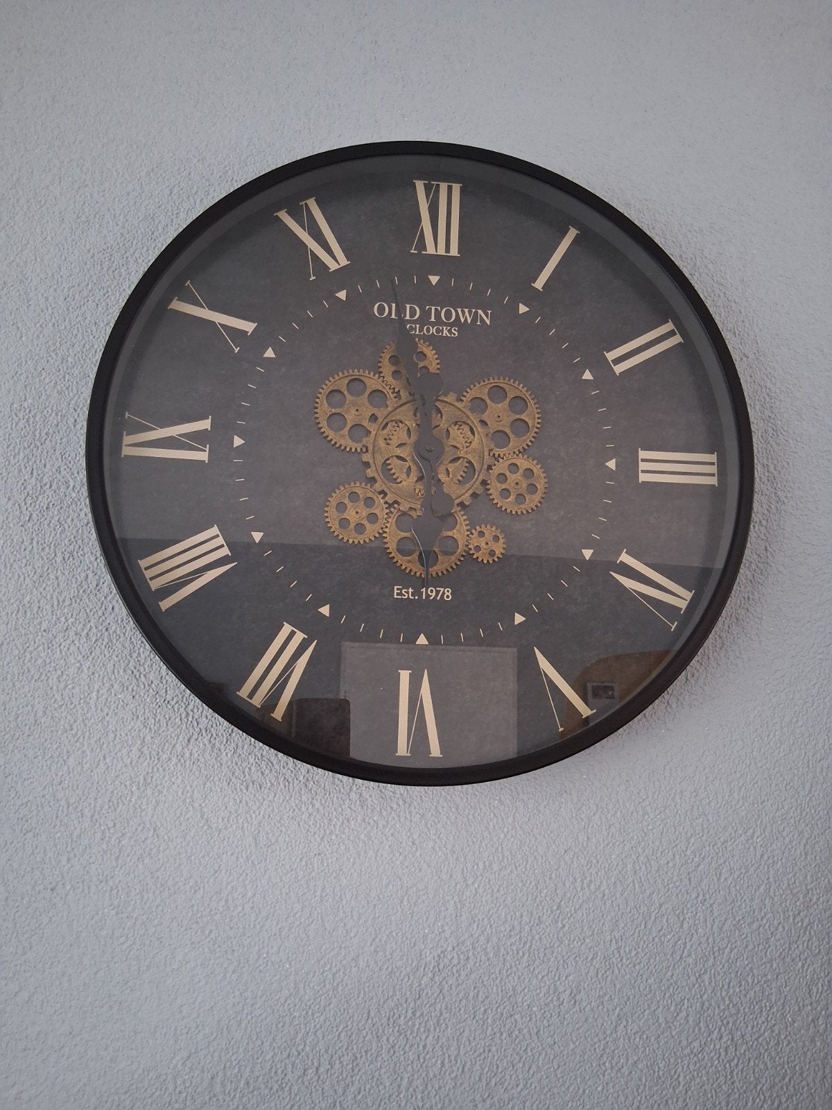 Te koop mooie grote klok, Ophalen, Zo goed als nieuw, Wandklok