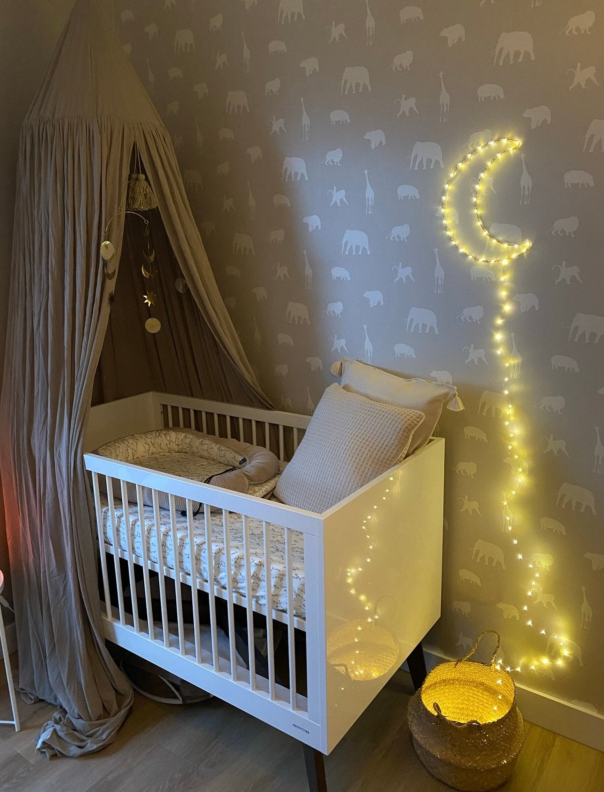 Kidsmill Sixties Ledikant/Juniorbed Wit Hoogglans 70x140cm, Ophalen, Gebruikt, Wit, Overige maten