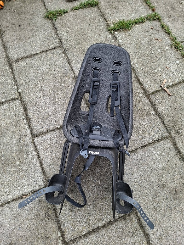 Yepp thule achter kinder fiets stoel, Fietsen en Brommers, Fietsaccessoires | Fietsstoeltjes, Achterzitje, Voetsteuntjes, Yepp