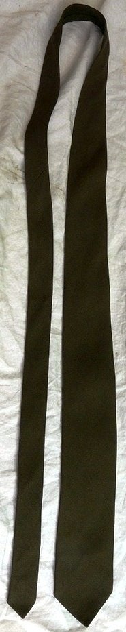 Stropdas Das, Uniform DT63, Koninklijke Landmacht, 1980s.(3), Ophalen of Verzenden, Landmacht, Nederland, Kleding of Schoenen