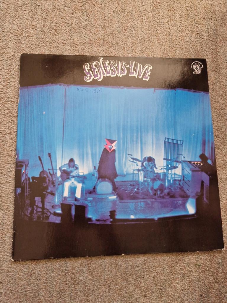 Genesis Live vinylplaat, Cd's en Dvd's, Vinyl | Pop, Gebruikt, 1970 - 1979, 12 inch, Ophalen