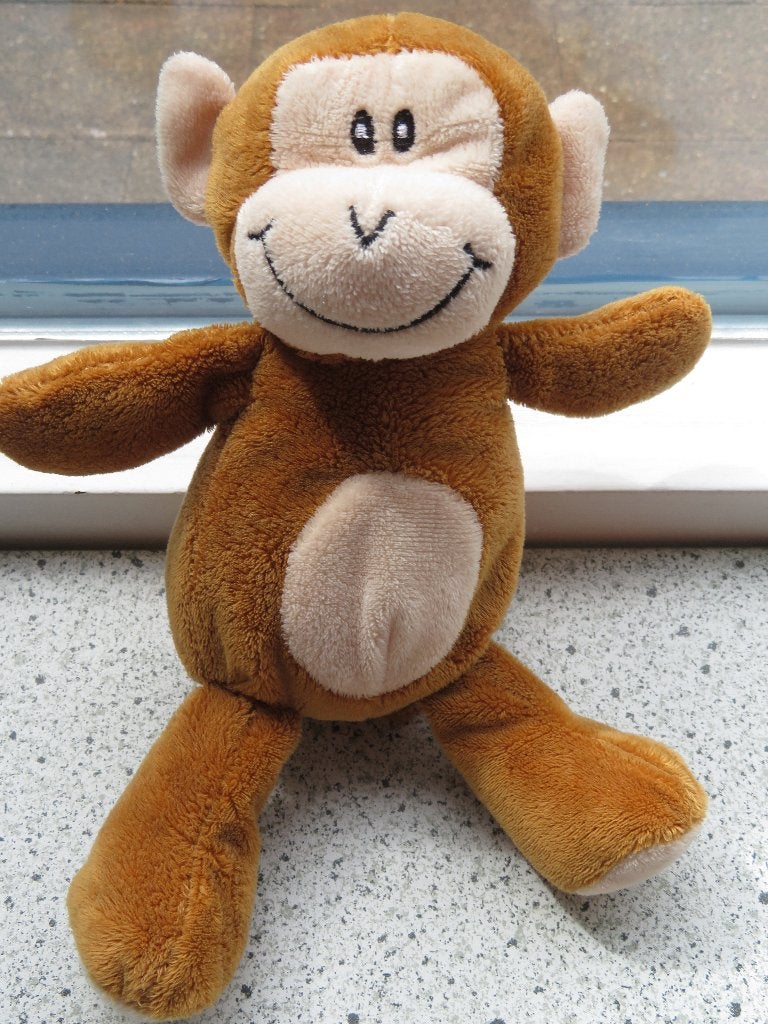 Aap of aapje merk PIA International Soft Toys, Kinderen en Baby's, Ophalen of Verzenden, Zo goed als nieuw, Aap, Met label