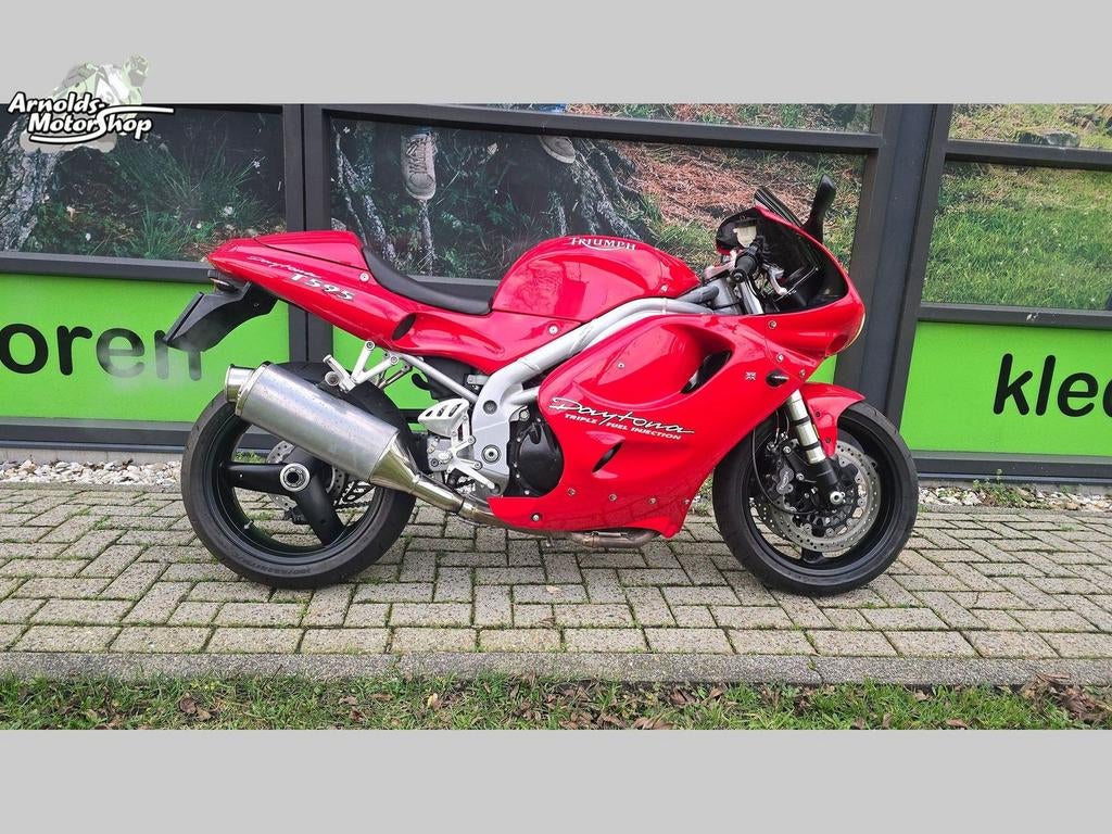 TRIUMPH DAYTONA T  595 (bj 1998) 30,401 km, Motorrijbewijs A, Bedrijf, Super Sport, Meer dan 35 kW