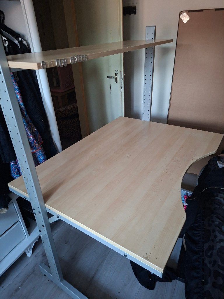 Gebruikte bureau, Huis en Inrichting, Bureaus, Ophalen, Gebruikt, Computerbureau