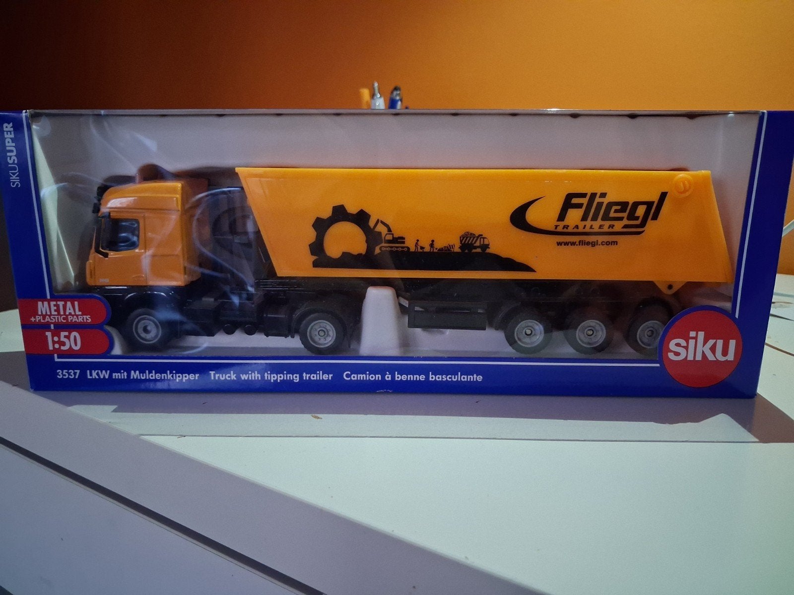 siku mercedes actros kipper, Ophalen of Verzenden, Nieuw, Bus of Vrachtwagen, SIKU