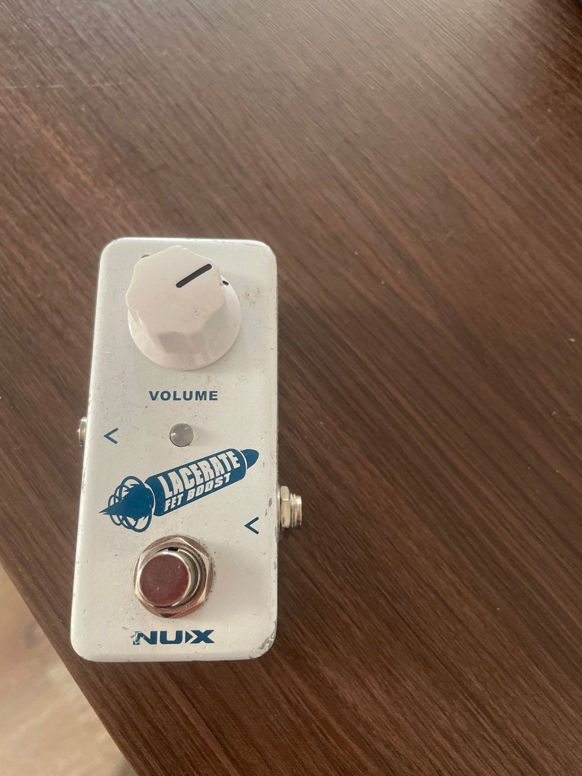 NUX Lacerate FET Boost pedaal, Ophalen of Verzenden, Gebruikt, Distortion, Overdrive of Fuzz