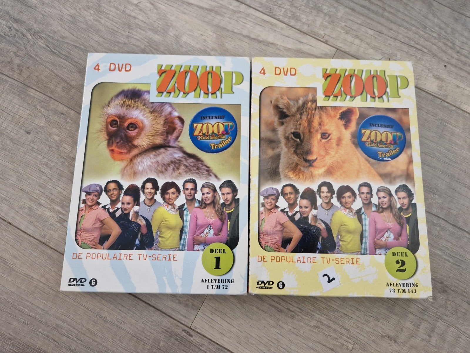 Dvd film box zoop afleveringen 143 deel 1 2 serie dieren, Cd's en Dvd's, Alle leeftijden, Ophalen of Verzenden, Zo goed als nieuw