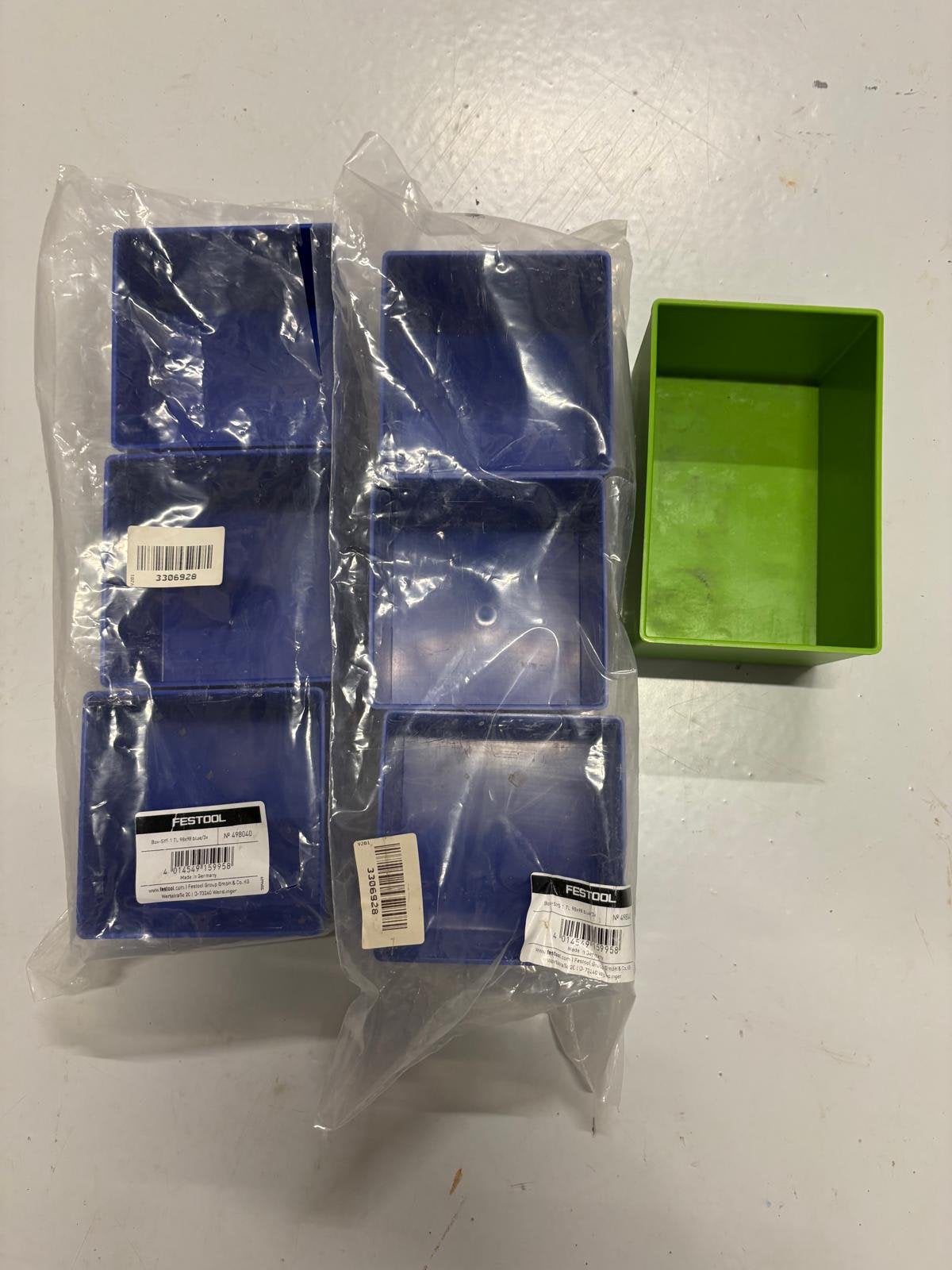 Festool gekleurde bakjes voor systainer, Ophalen, Nieuw