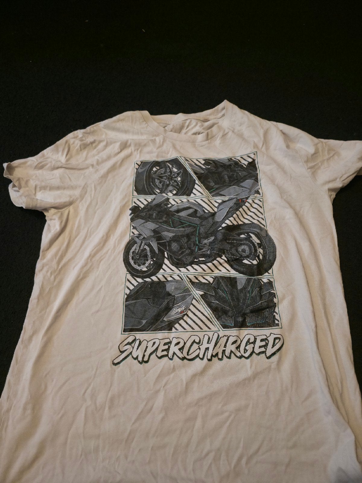 VR Kawasaki ninja shirt maat XL, Ophalen of Verzenden, Zo goed als nieuw, Maat 56/58 (XL)