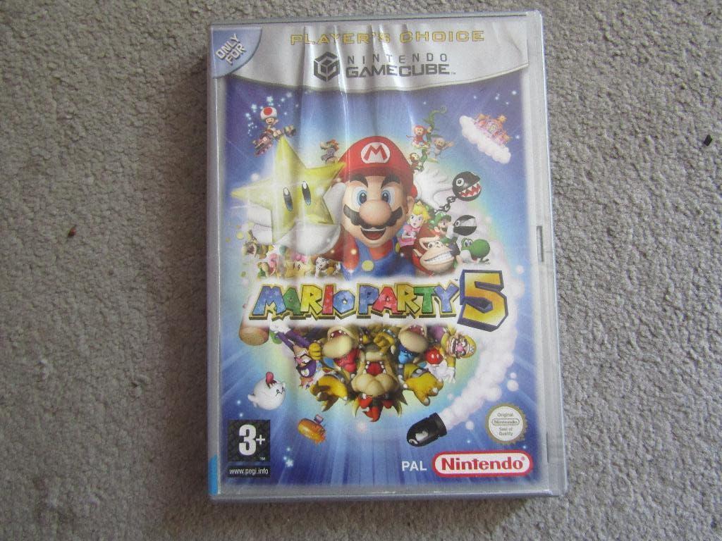 Gamecube spel: Mario party 5, Spelcomputers en Games, Games | Nintendo GameCube, Gebruikt, 2 spelers, Ophalen of Verzenden, Vanaf 3 jaar
