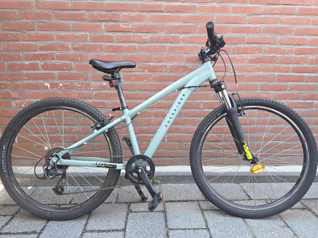 Mountainbike Rockrider 500 Kaki 26 Inch, Gebruikt, Geen vering, Ophalen, Overige merken