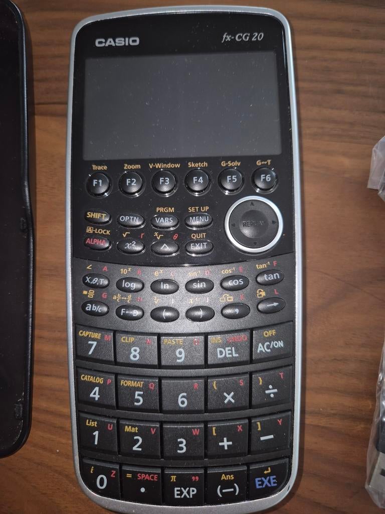 Casio FX - CG20, Ophalen of Verzenden, Grafische rekenmachine, Gebruikt