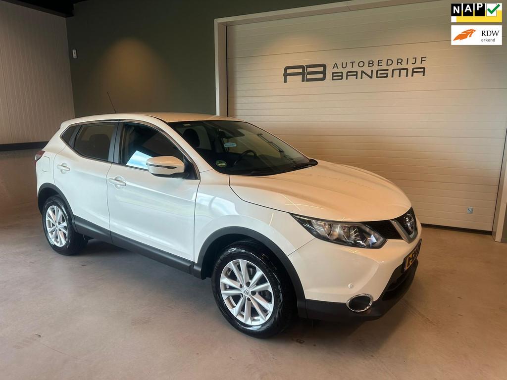 Nissan Qashqai 1.2 ACENTA/CLIMA AIRCO/NAVIGATIE/CRUISECONTRO, Voorwielaandrijving, Stof, Gebruikt, 4 cilinders