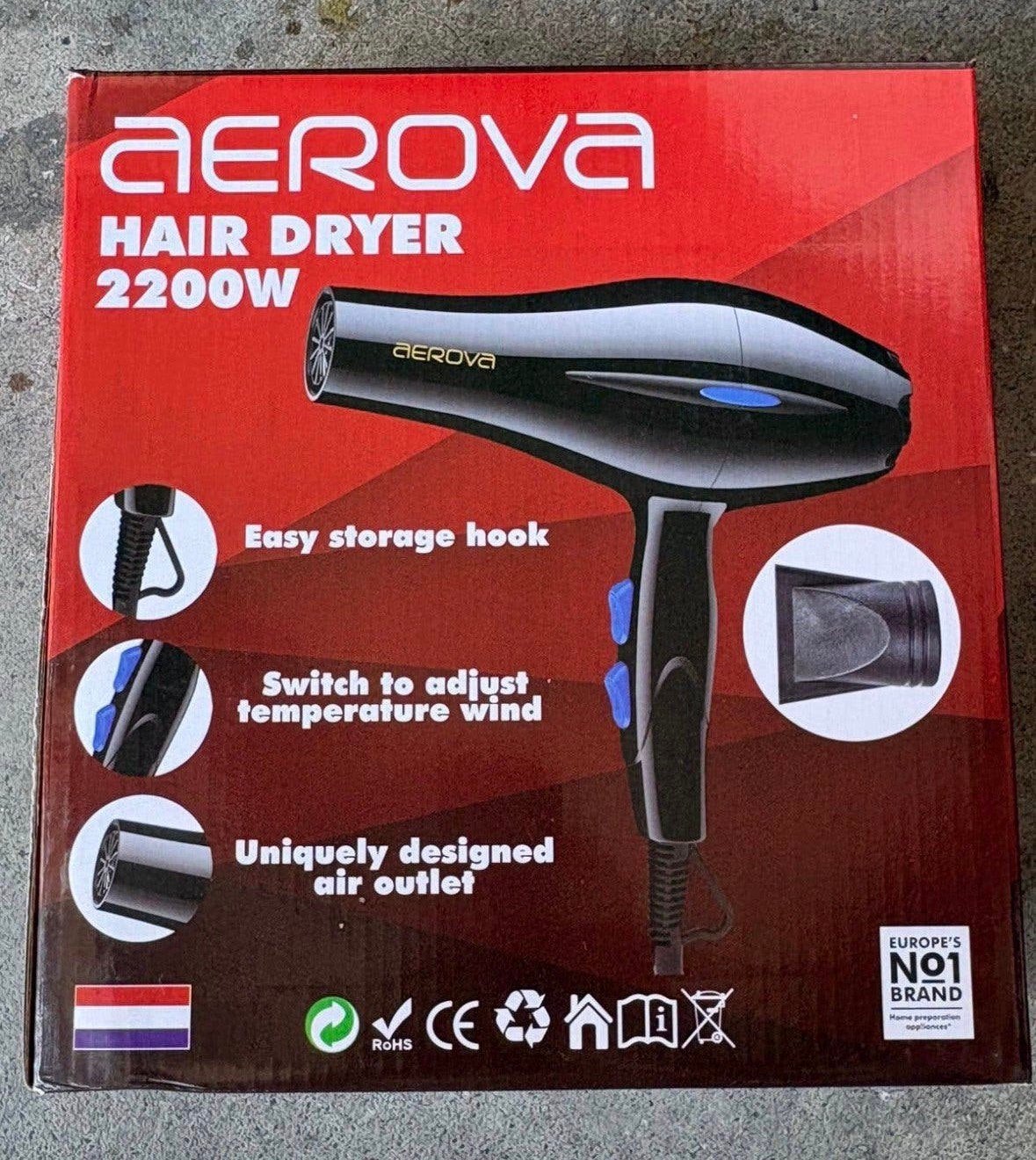 AEROVA Haardroger, Ophalen of Verzenden, Nieuw, Föhn of Haardroger