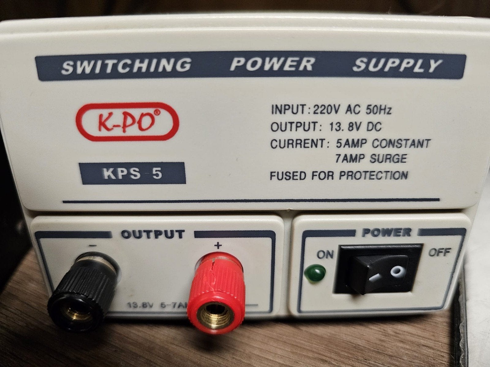 Power supply, Ophalen of Verzenden, Gebruikt, Zender en Ontvanger
