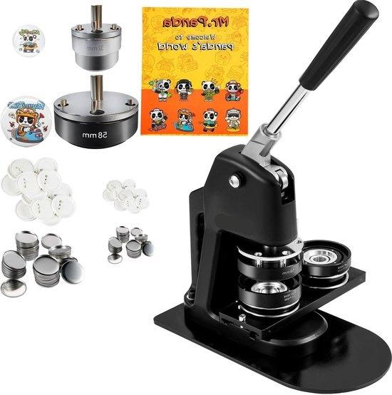 Button Maker - Buttonmachine - Pin Maker - Badge Maker Machi, Corvance B.V., Verzenden, Nieuw, Corvancebol@gmail.com