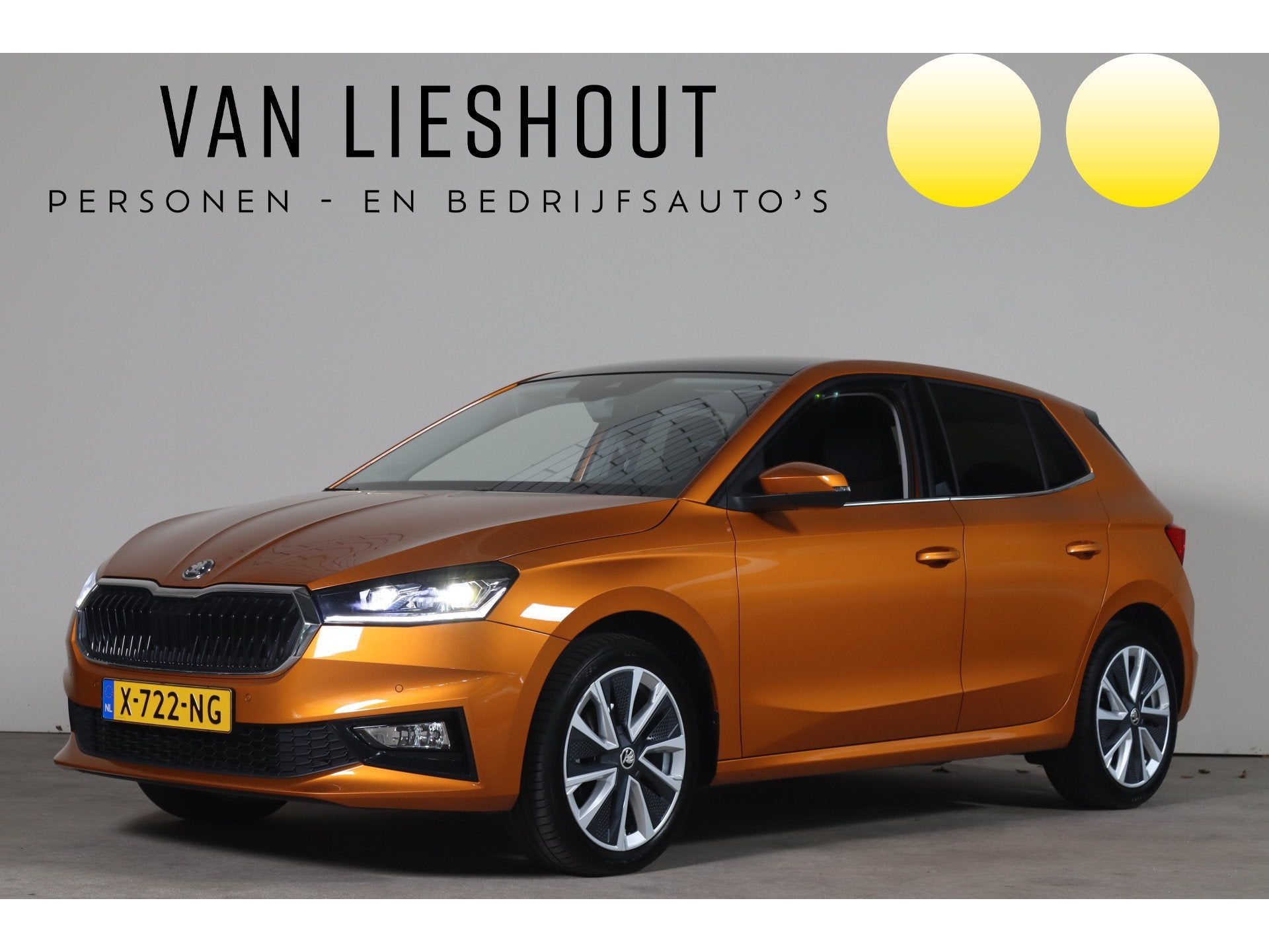 Skoda Fabia 1.0 TSI Business Edition (bj 2024, automaat), Auto's, Skoda, Stof, Gebruikt, Euro 6, Overige kleuren