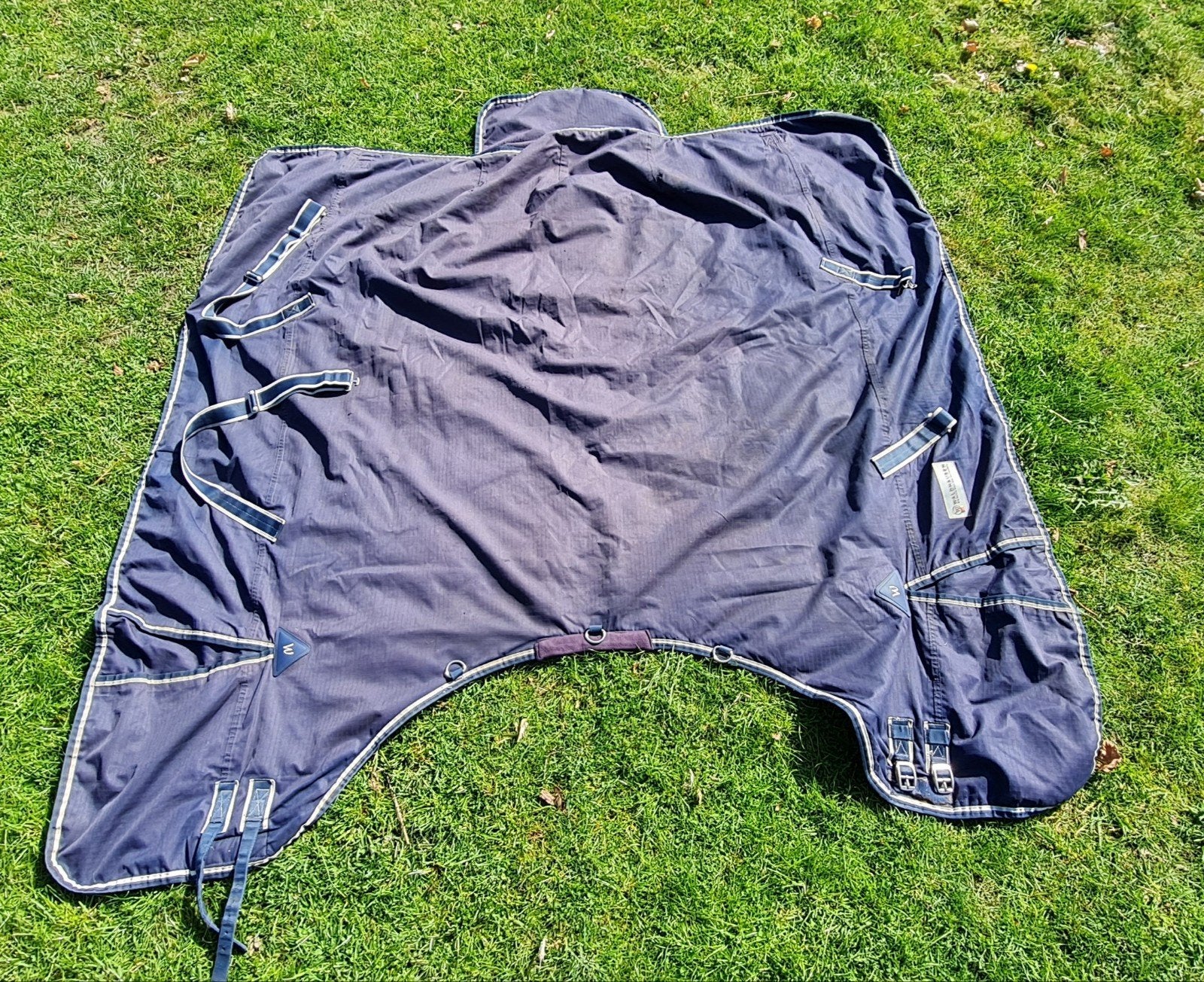 Outdoordeken 195, Ophalen, Zo goed als nieuw, 100 g, Blauw