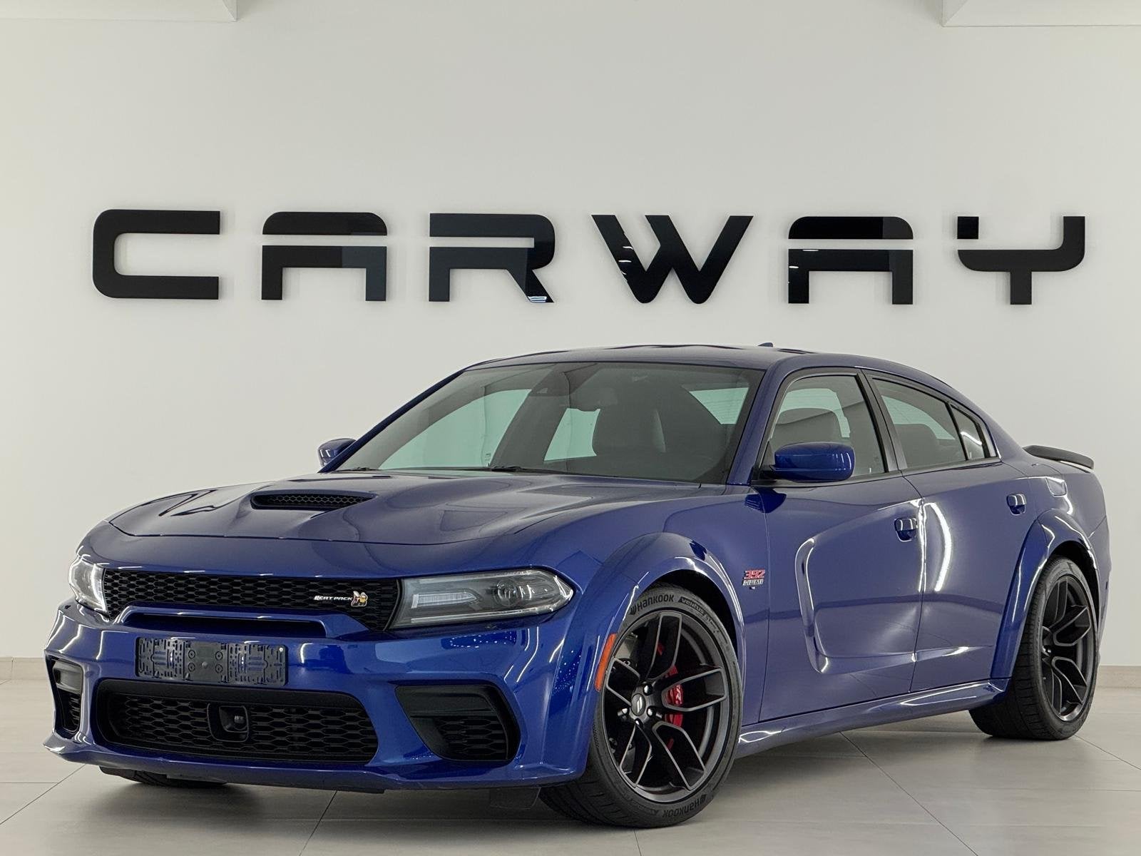 Dodge Charger 6.4 V8 392 SRT Scat Pack Widebody (bj 2021), Auto's, Dodge, Achterwielaandrijving, Gebruikt, Blauw, Sedan