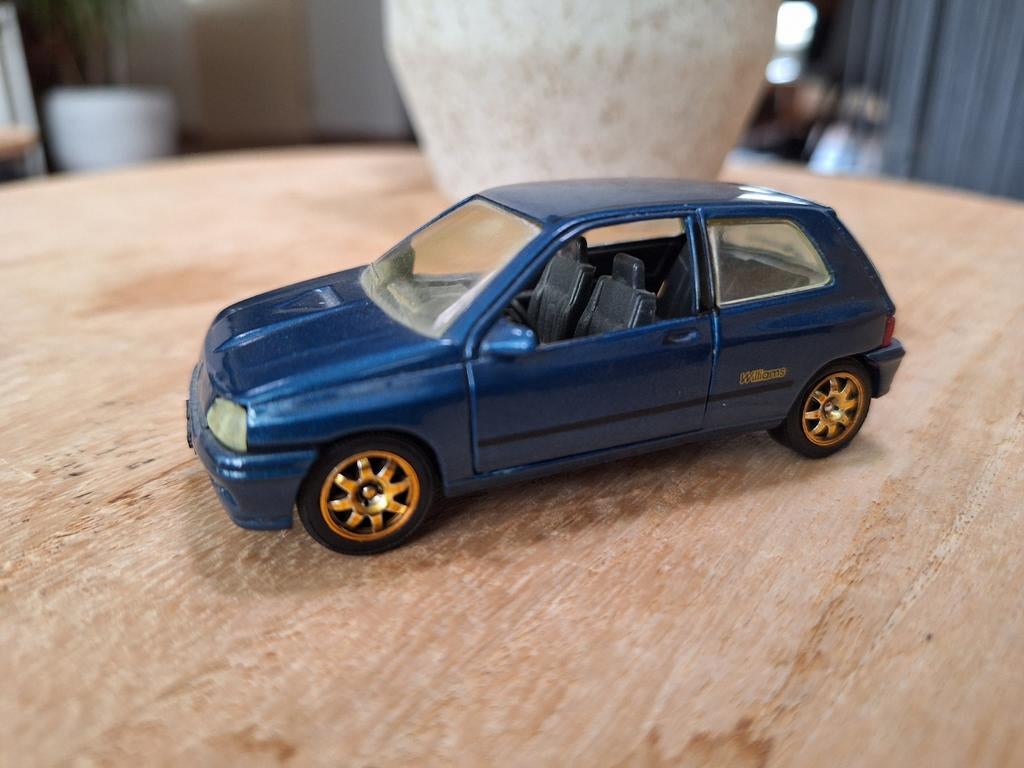 Solido Renault Clio Williams modelauto, Ophalen of Verzenden, Zo goed als nieuw, Auto, Solido