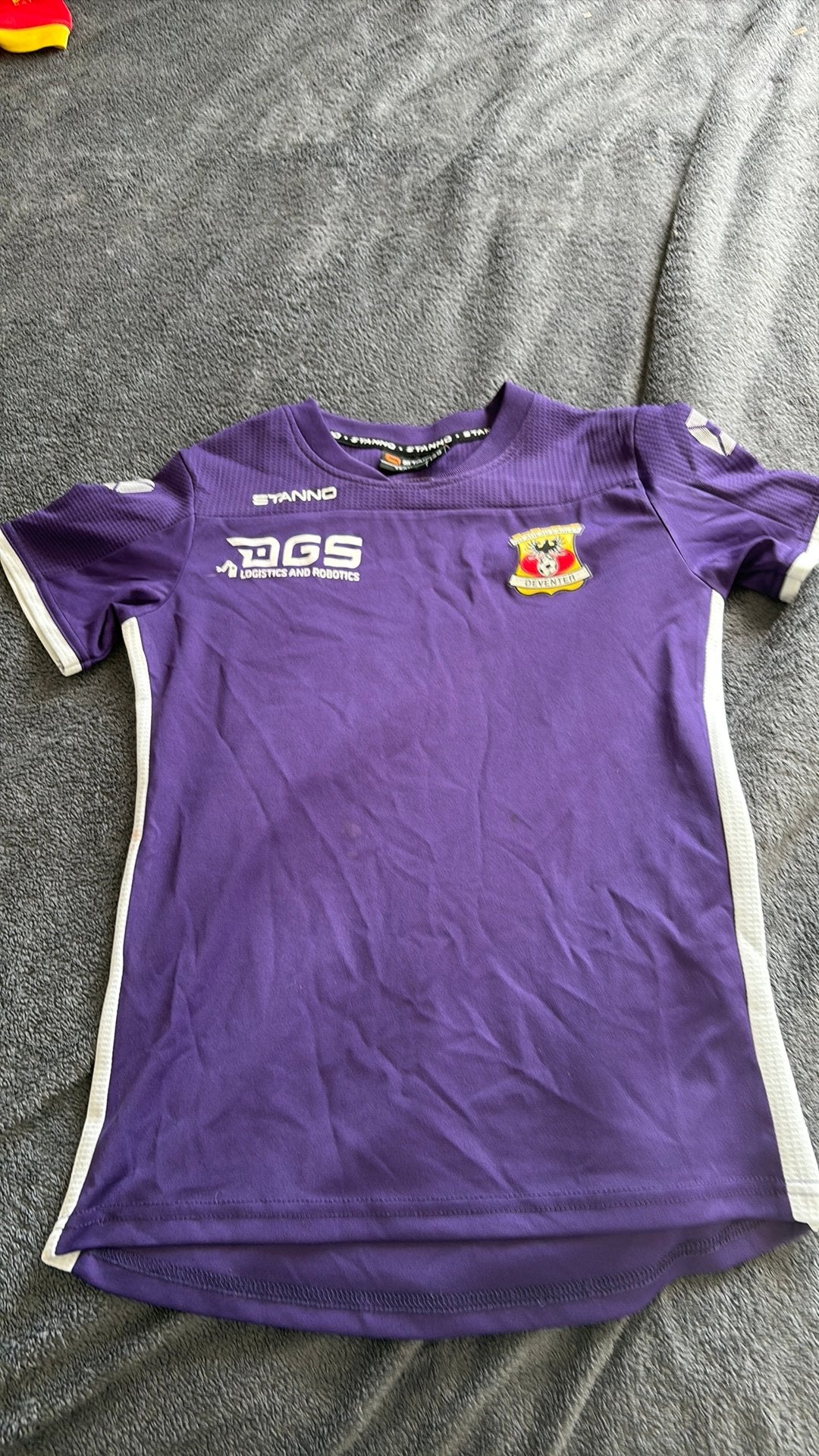 Go ahead eagles trainingsshirt maat 140, Maat XS of kleiner, Ophalen of Verzenden, Zo goed als nieuw, Shirt