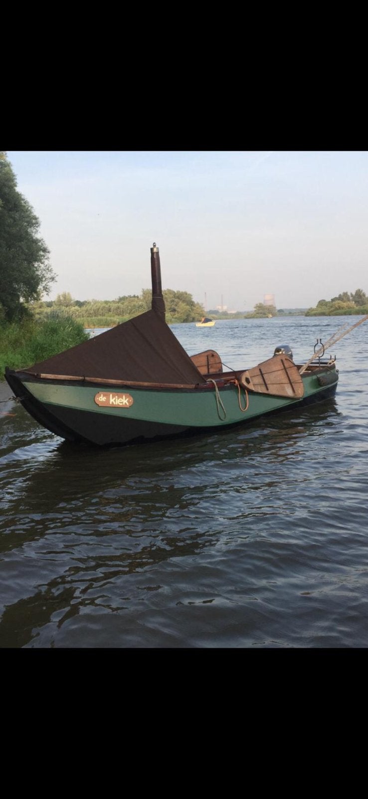 Zalmschouw, Watersport en Boten, Ophalen, 8 pk, Gebruikt, Staal