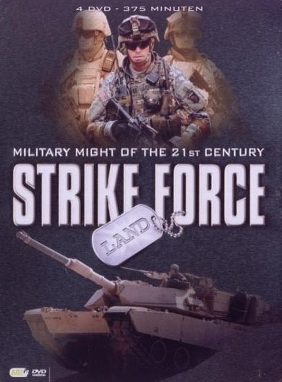DVD box: Strike Force: Land (in tin can), Vanaf 16 jaar, Ophalen of Verzenden, Zo goed als nieuw, Oorlog