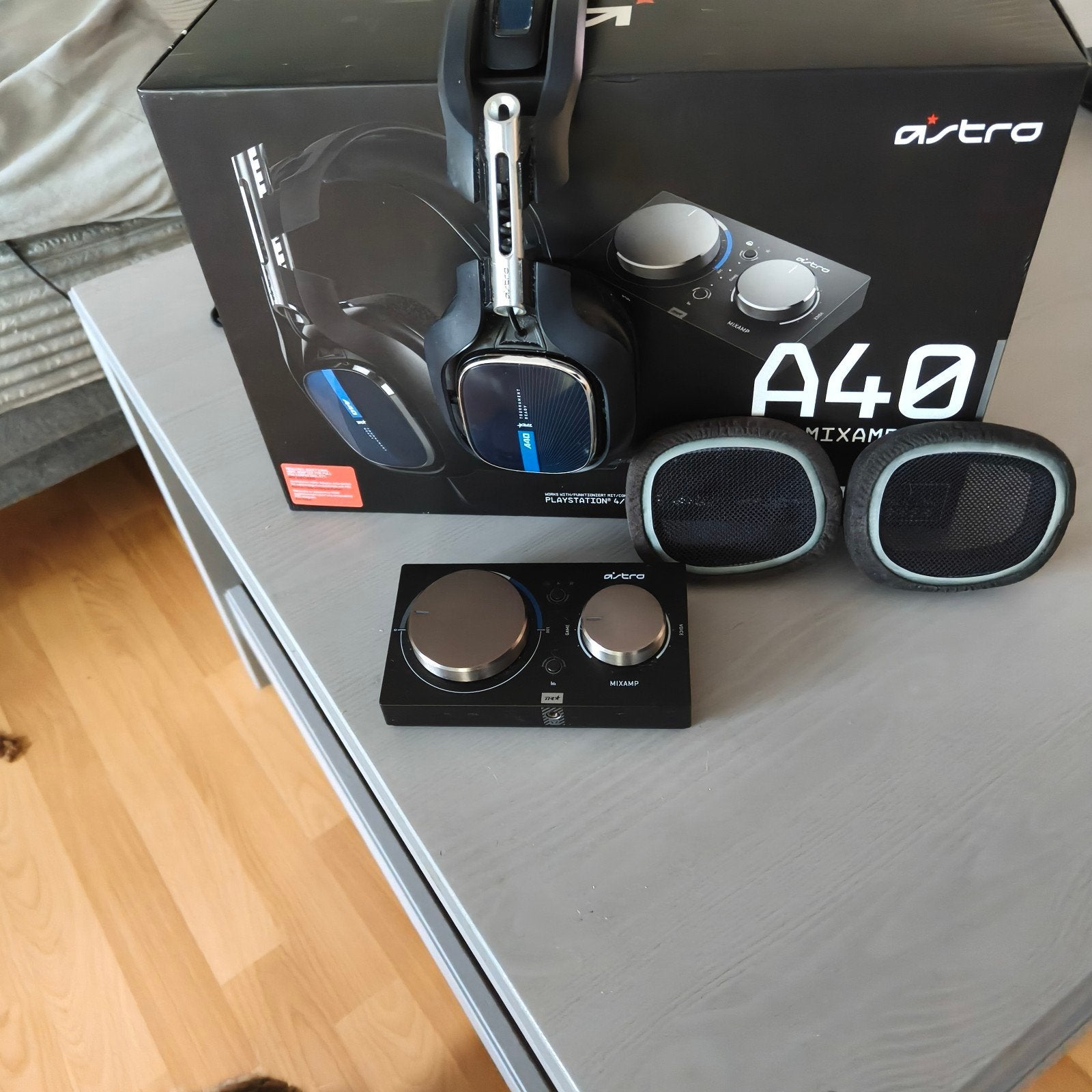 Astro A40 Gaming Headset met MixAmp - Zwart, Overige merken, Gebruikt, Ophalen of Verzenden, Over-ear