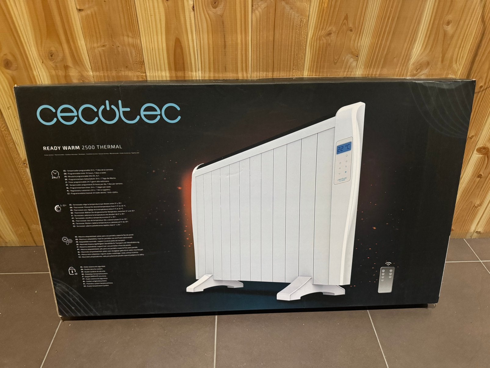 Cecotec ReadyWarm 2000 -  Elektrische Kachel, Radiator, Minder dan 60 cm, Ophalen of Verzenden, Zo goed als nieuw