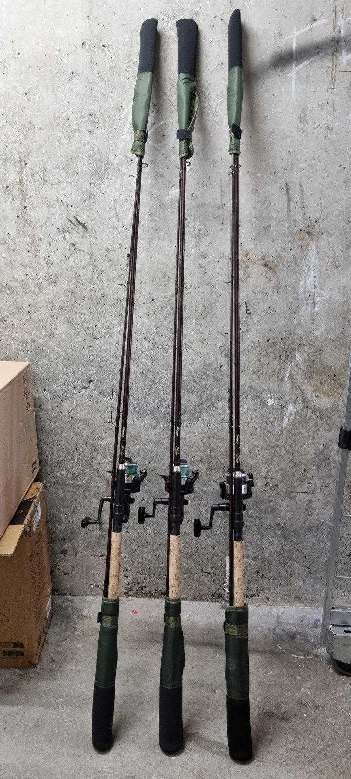 Karperhengels/doodaashengels met 3x de 4500 baitrunners USA!, Ophalen of Verzenden, Zo goed als nieuw