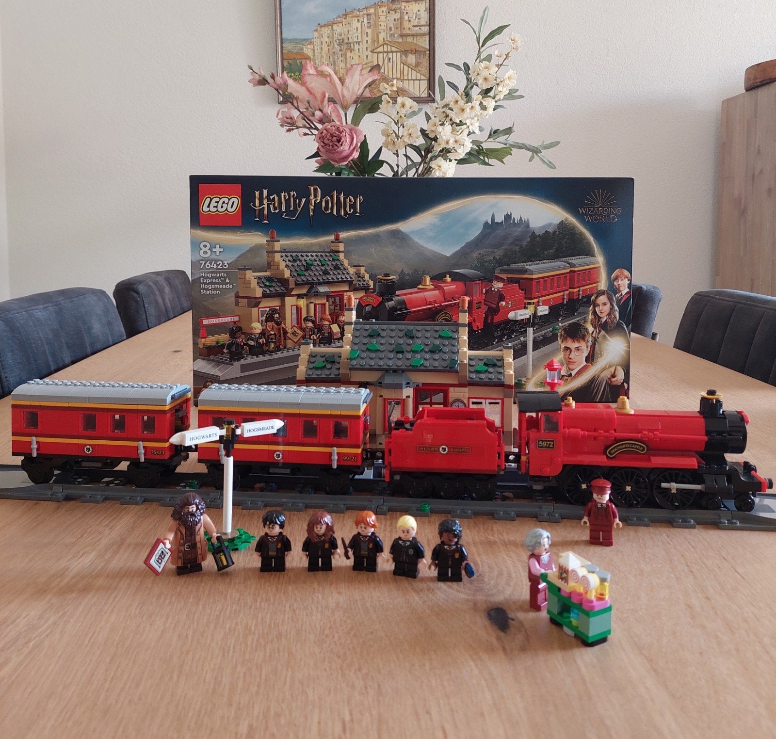 LEGO 76423 Harry Potter trein, Lego, Harry Potter, Ophalen of Verzenden, Zo goed als nieuw