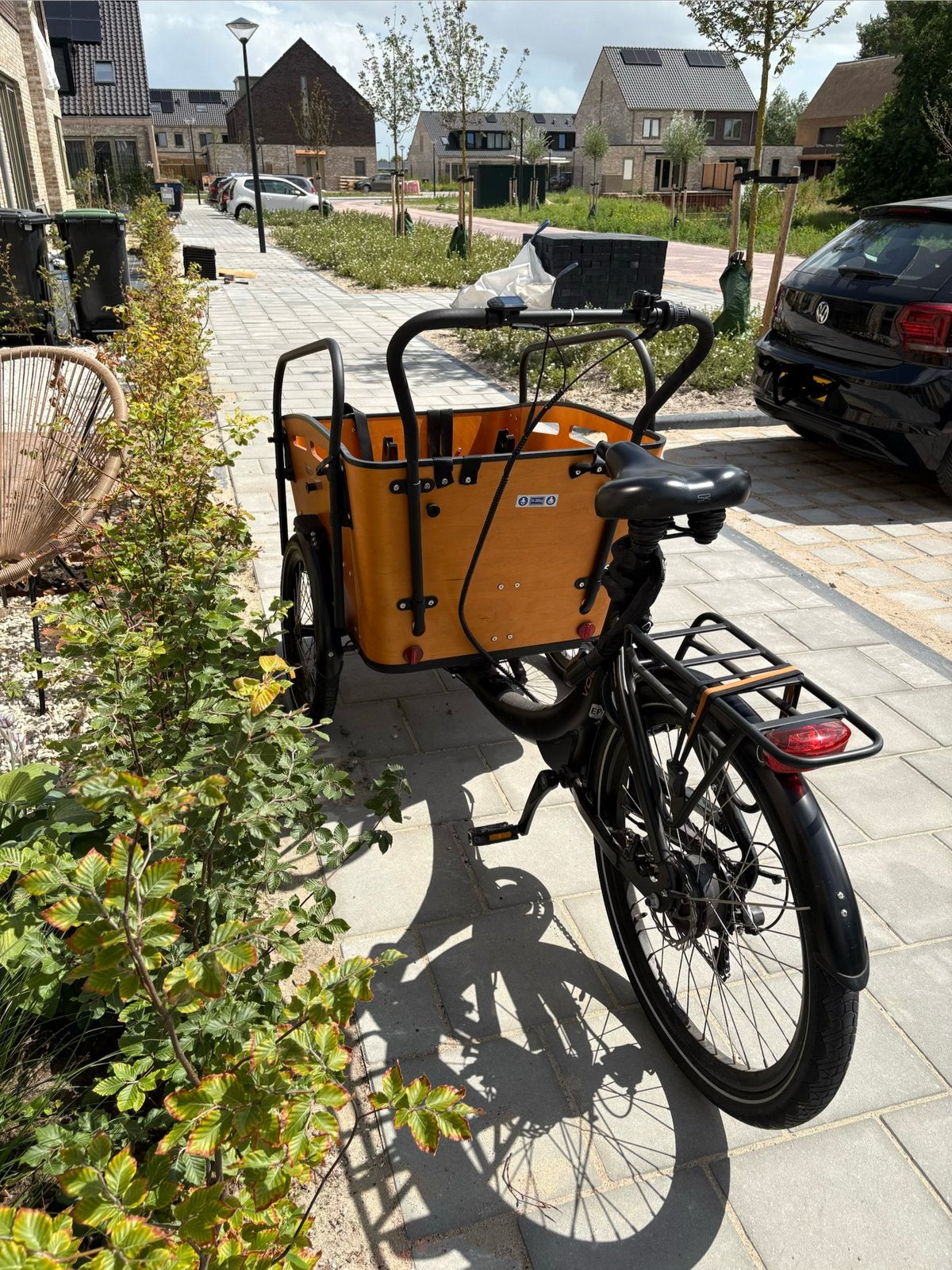 Elektische Bakfiets Vogue Superior, Fietsen en Brommers, Ophalen, Zo goed als nieuw, 4 kinderen of meer