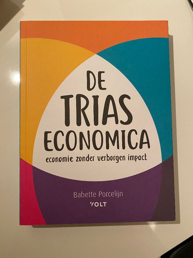 Babette Porcelijn - De Trias Economica, Ophalen of Verzenden, Zo goed als nieuw, Nederland