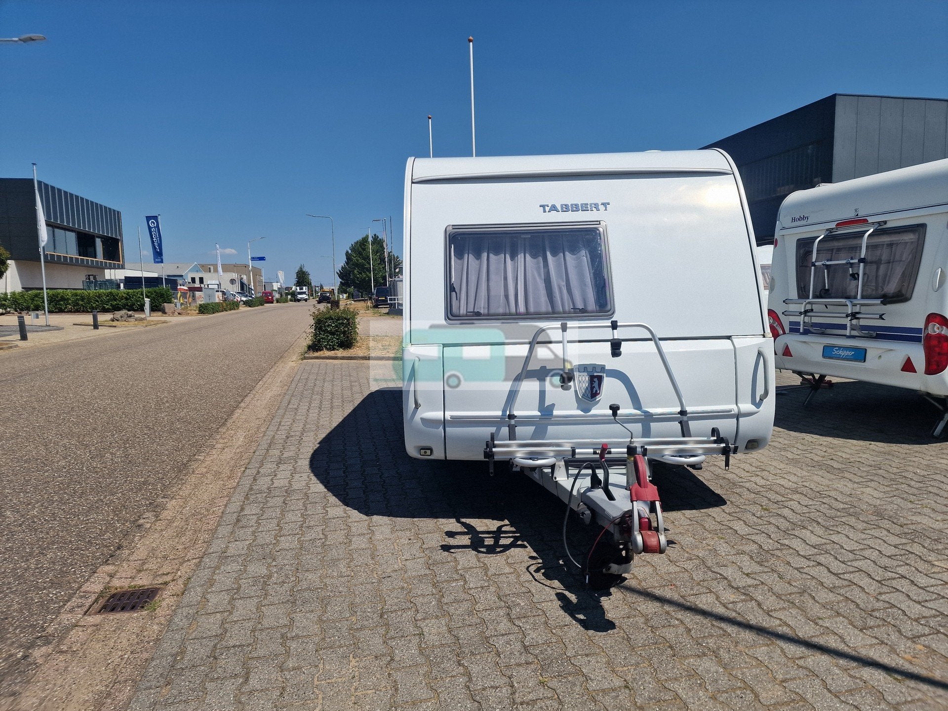 Tabbert vivaldi 460 TD mover, voortent, luifel (bj 2011), Tabbert, Bedrijf, 6 tot 7 meter, Schokbreker