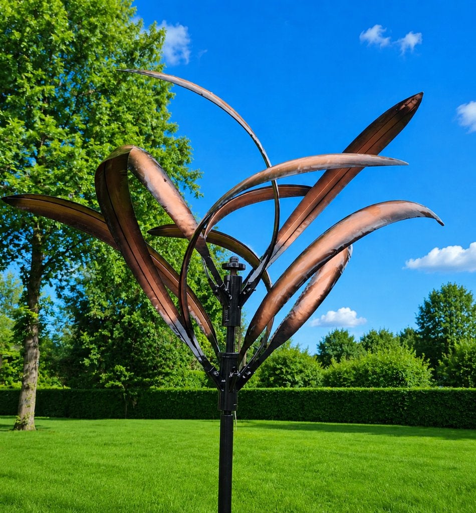 WINDMOLEN / PRAIRIE / TUINSTEKER / tuinbeeld / windspinner, Nieuw, Info@huisentuindecoratiemarie.nl, Huis en tuin decoratie marie
