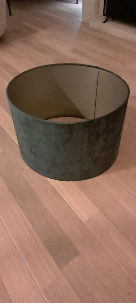 Lampenkap groen, Huis en Inrichting, Lampen | Lampenkappen, Ophalen, Rond, Nieuw, Minder dan 25 cm