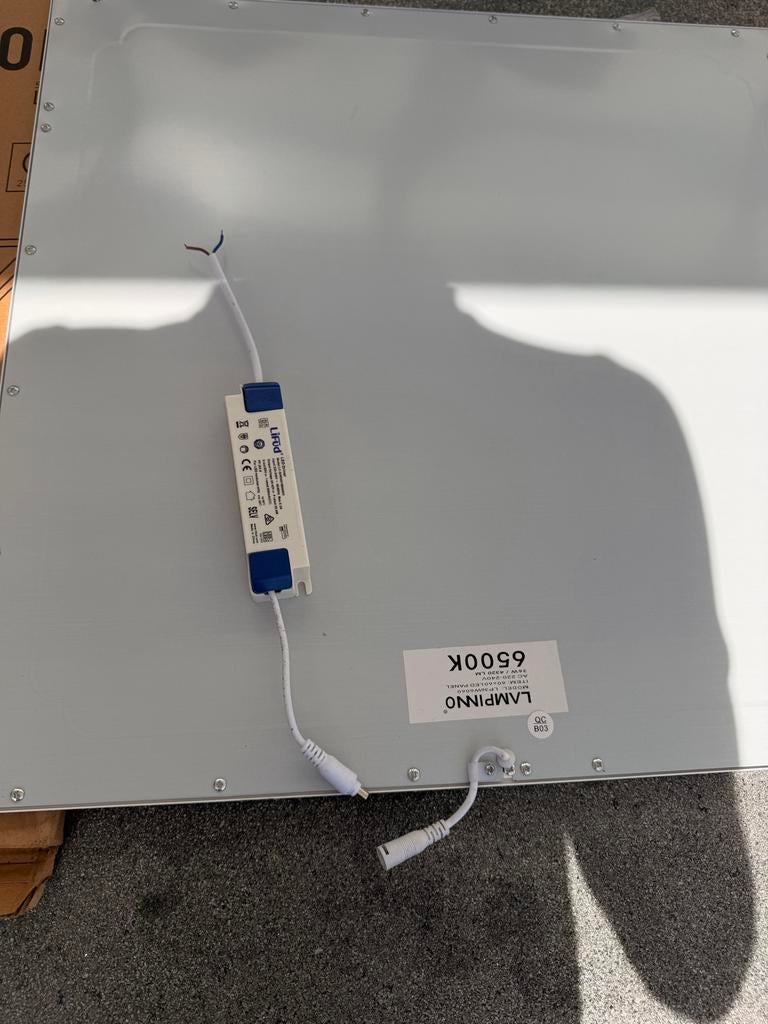 Nieuw LED Paneel 6500K 36W 4320 Lumen 595x595mm, Ophalen of Verzenden, Nieuw