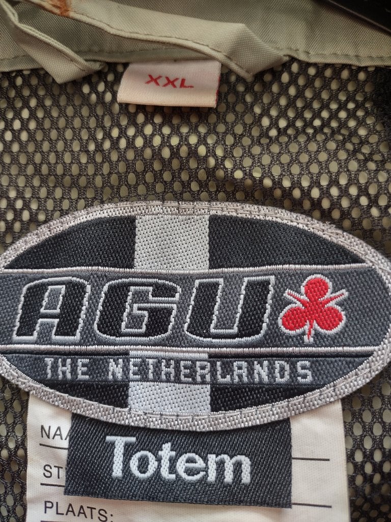 AGU regenpak, mt. XXL, groen/zwart., Gebruikt, XXL, Ophalen of Verzenden, Bovenkleding