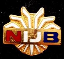 N.IJ.B. Ned. IJshockey Bond speld, Verzamelen, Speldjes, Pins en Buttons, Verzenden, Nieuw, Sport, Speldje of Pin