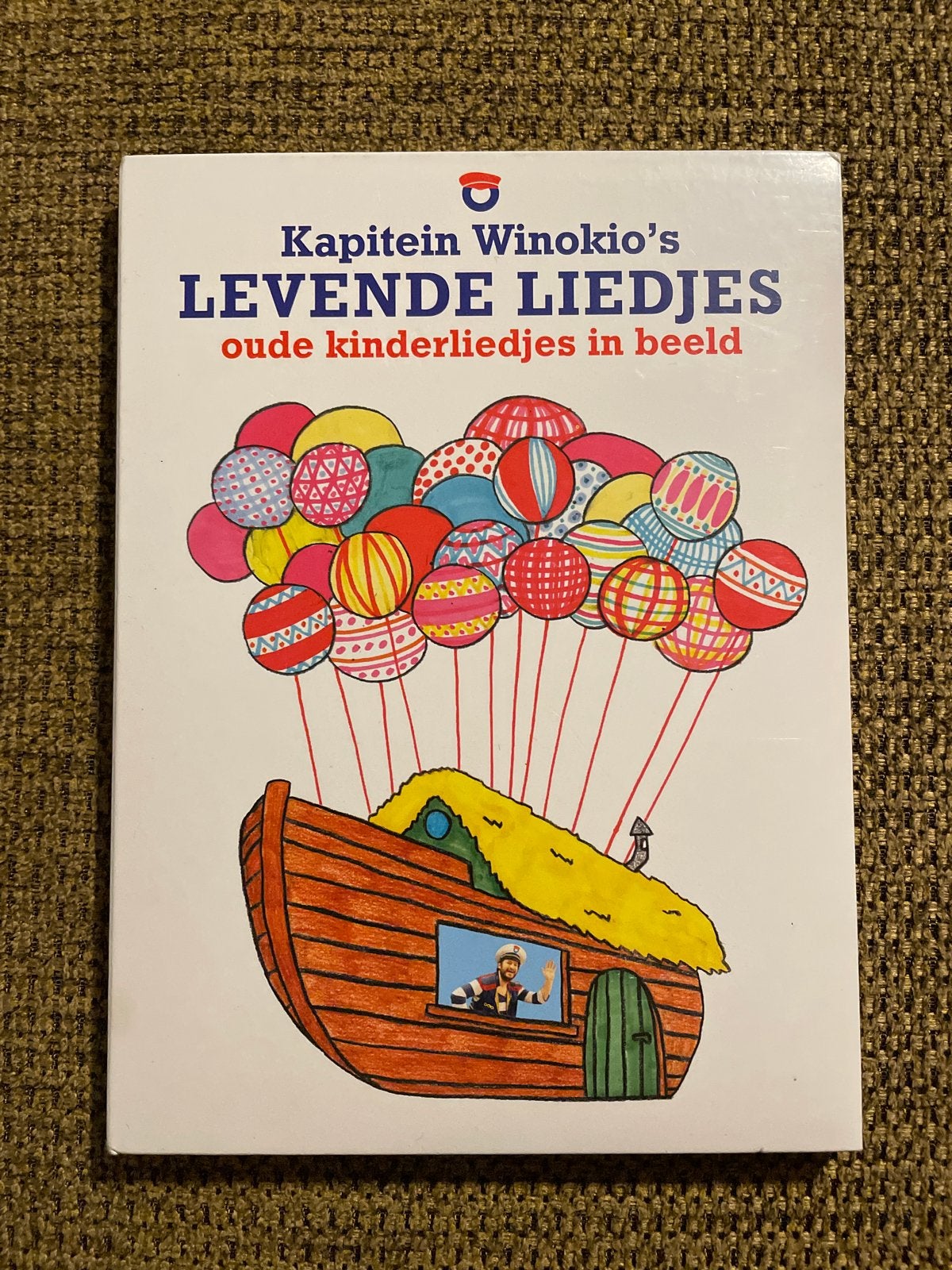 Kapitein Winokio's Levende Liedjes - Oude Kinderliedjes, Tot 2 jaar, Ophalen of Verzenden, Zo goed als nieuw, Inclusief boekje